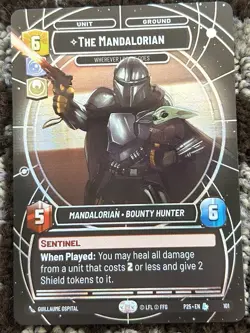 The Mandalorian Promotional Card From The Galactic Championships Star Wars TCG - Image 1