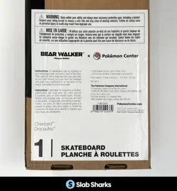 BEAR WALKER CHARIZARD COLLECTION SKATEBOARD CARD PROMO INSIDE SEALED /750 - Image 3