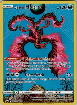 Galarian Moltres Promo SWSH: Sword & Shield Promo Cards SWSH284 NM Holo - Image 1