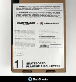 BEAR WALKER CHARIZARD COLLECTION SKATEBOARD CARD PROMO INSIDE SEALED /750 - Image 3