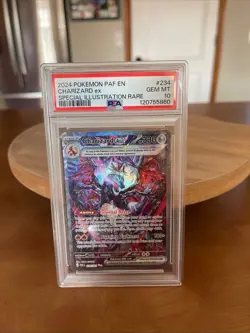 PSA 10 Charizard EX 234/091 SIR - Paldean Fates English GEM MINT Pokemon Card - Image 1