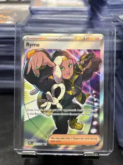 Ryme - 221/197 - Pokemon Obsidian Flames Full Art Ultra Rare Card NM - Image 1