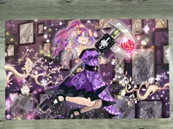 YGOmat Witchcrafter Edel Trading Card Game Mouse Pad Table Playmat TCG CCG Mat - Image 1