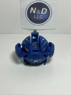 Bakugan Aquos Limulus Blue Battle Brawlers W/Card RARE - Image 2