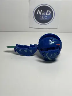 Bakugan Aquos Limulus Blue Battle Brawlers W/Card RARE - Image 4
