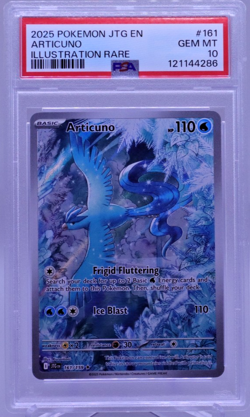 PSA 10 Articuno 161/159 Journey Together IR Holo Pokemon Card - Gem Mint S013 - Image 1
