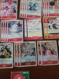 One Piece TCG Tony Tony Chopper Red Green Deck Ready to Play Drum Island - Image 4