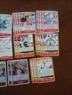 One Piece TCG Tony Tony Chopper Red Green Deck Ready to Play Drum Island - Image 5