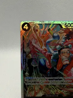 Mr.2.Bon.Kurei (Bentham) OP14-091 - The Azure Sea's Seven Super Rare Holo - Image 5