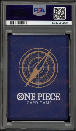 One Piece CCG Monkey.D.Luffy 3rd ANV Tournament 3 Brothers Pk. ST01-012 PSA 10 - Image 2