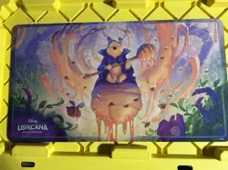 Disney Lorcana Rise Of The Floodborn: Winnie the Pooh Hunny Wizard Playmat - Image 1