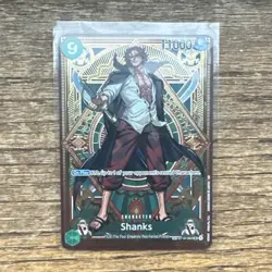 Bandai One Piece Card Game Shanks ST16-004 ST16 Alt Art Foil 9 Cost 11000 EN - Image 1