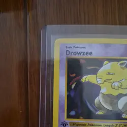 Pokemon Card Drowzee Shadowless 1st Edition Base Set Common 49/102 - Image 3