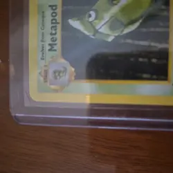 Pokemon Cards Metapod 54/102 1st Edition Base Set Shadowless WOTC Common LP *4 - Image 2