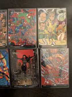 MTG Marvel Spider-Man Borderless Lot (8 Cards) - House of Charizard - NM/M - Image 3