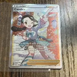 Pokemon Card - Candice Silver Tempest 189/195 Ultra Rare - Image 1