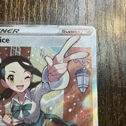 Pokemon Card - Candice Silver Tempest 189/195 Ultra Rare - Image 3