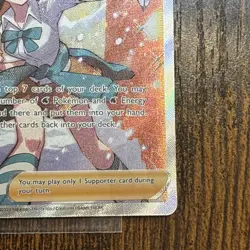 Pokemon Card - Candice Silver Tempest 189/195 Ultra Rare - Image 4