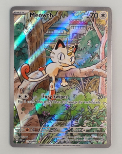 Meowth 106/094 Phantasmal Flames Pokemon Card MINT 106/094 - Image 1
