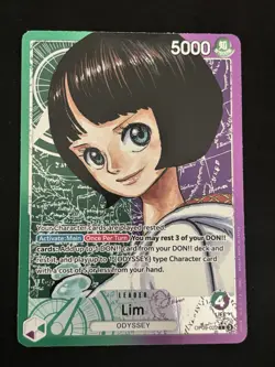 One Piece TCG: Lim Leader (Alt Art) OP09-022 Emperors in the New World Foil Card - Image 1