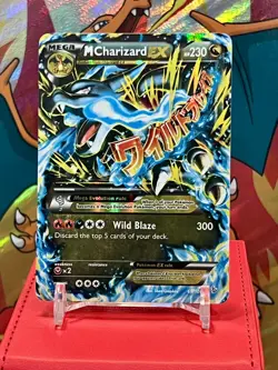 Pokemon M Charizard EX 69/106 Flashfire Ultra Rare Mega Holo EX HP 230 Card NM - Image 1