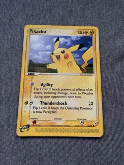 Pokemon TCG 2004 Team Magma vs. Team Aqua Card -- Pikachu 43/95 - Image 1