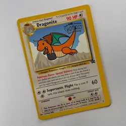 Dragonite WB Promo OC Miscut ERROR Pokemon TCG Misprint Card RARE MP^ - Image 1