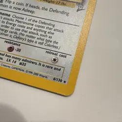 Clefairy Holo Base Set 2 6/130 Vintage Pokemon Card TCG WOTC LP - Image 3