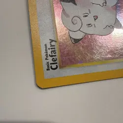 Clefairy Holo Base Set 2 6/130 Vintage Pokemon Card TCG WOTC LP - Image 5