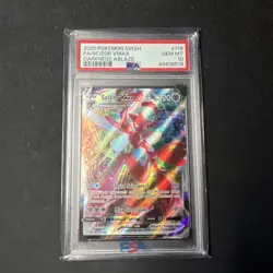Scizor VMAX Darkness Ablaze Rainbow Secret Rare Card PSA 10 - Image 1