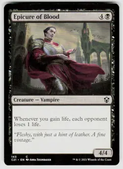 Epicure of Blood - 143 - NM - Commander 2021 - Image 1