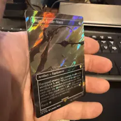 Nazgul Battle-Mace (Borderless) (Surge Foil) Lord of the Rings 554 NM - Image 2