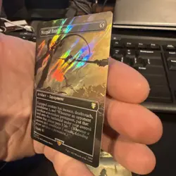 Nazgul Battle-Mace (Borderless) (Surge Foil) Lord of the Rings 554 NM - Image 3