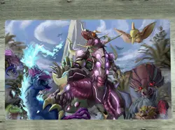 YGOmat Board Game Playmat Kaiju Deck TCG CCG Mat Trading Card Game Mat Free Bag - Image 1