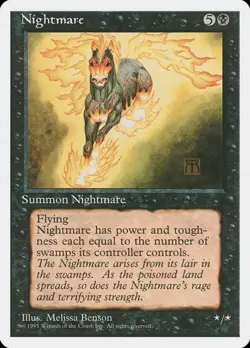 Nightmare 4th Edition HP MTG - Image 1