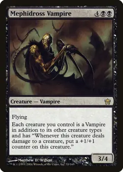 Mephidross Vampire Fifth Dawn HP MTG - Image 1