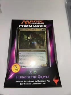 Free Shipping! MTG Plunder the Graves 2015 Commander Deck Factory Sealed 630509307401 - Image 1