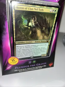 Free Shipping! MTG Plunder the Graves 2015 Commander Deck Factory Sealed 630509307401 - Image 3