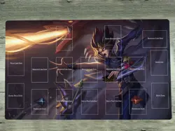 YGOmat Duel Monsters Playmat Dark Magician TCG CCG Pad Trading Card Game Mat - Image 1