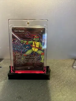 MTG Leo's Katana - Sword of Sinew and Steel (Borderless) #18 (PZA) - Image 5