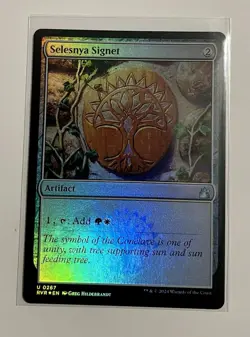 1 x Selesnya Signet - Foil - Ravnica Remastered - NM-Mint - MTG - Image 1