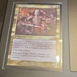 Wizards of the Coast Edgar Markov Foil Rare Legendary Vampire Knight RWB 428 EN - Image 1
