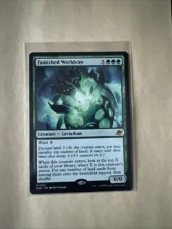 MTG Famished Worldshire EOE 0182 M NM Regular - Image 1
