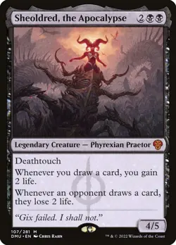 Sheoldred, the Apocalypse Dominaria United Regular #107 NM - Image 1
