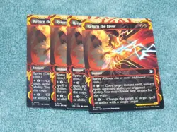 MTG Return the Favor x4 UNC SOS Mythical Archives NM Low S&H - Image 1