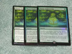 MTG Planar Engineering x3 Rare SOS NM Low S&H FOIL x2 - Image 1