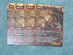 MTG Bulk Up x4 UNC SOS Mythical Archives FOIL x1 NM Low S&H - Image 1