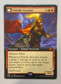 MTG - Innistrad: Crimson Vow - Volatile Arsonist - Extended Art - NM - Image 1