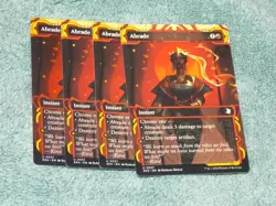 MTG Abrade x4 UNC SOS Mythical Archives NM Low S&H - Image 1