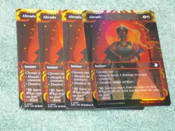 MTG Abrade x4 UNC SOS Mythical Archives FOIL x1 NM Low S&H - Image 1